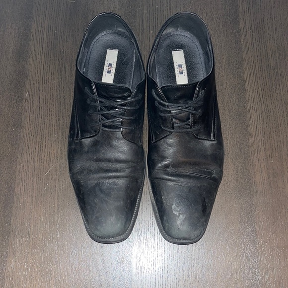 Joseph Abboud Black Dress Shoes - Picture 1 of 4